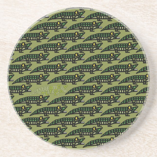 "Äkta" ALLIGATOR Underlägg (Framsidan)