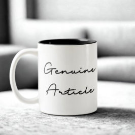 Äkta Artikel Offert Två-Tonad Mugg