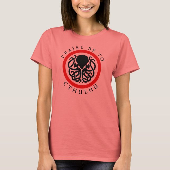 Äkta att vara Cthulhu Tee (Framsida)