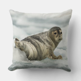 Äkta Baby Seal Kudde