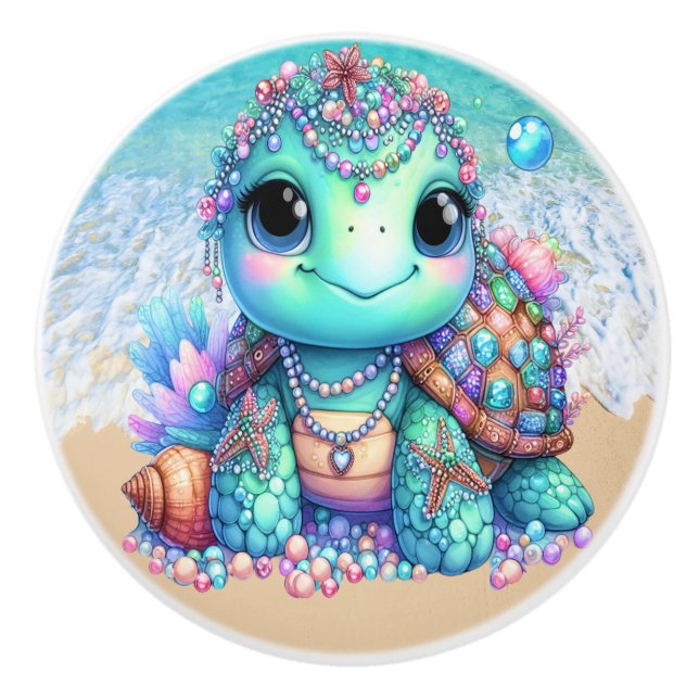 Äkta Baby-sköldpaddor - mer på vägen - Knopp (Framsidan)