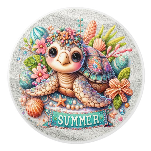 Äkta Baby-sköldpaddor - mer på vägen - Knopp (Framsidan)