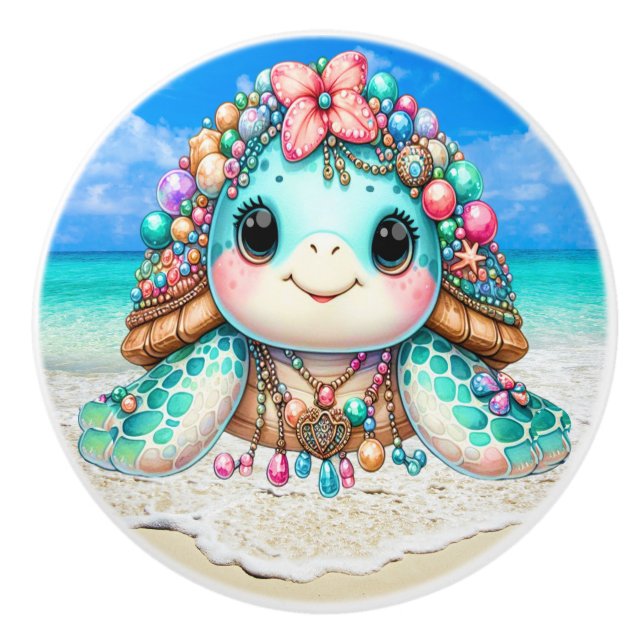 Äkta Baby-sköldpaddor - mer på vägen - Knopp (Framsidan)