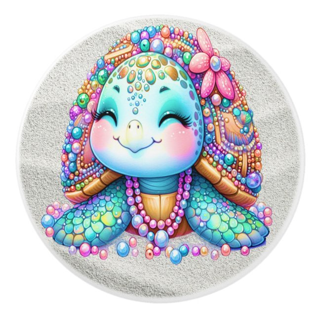 Äkta Baby-sköldpaddor - mer på vägen - Knopp (Framsidan)