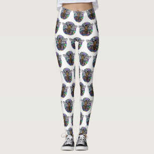Äkta bibaljväxter leggings