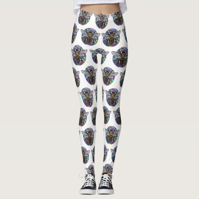 Äkta bibaljväxter leggings (Framsida)