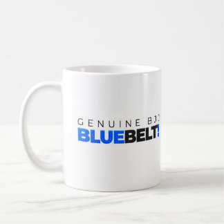 Äkta BJJ Blue Bälte (Brasilian Jiu Jitsu) Kaffemugg