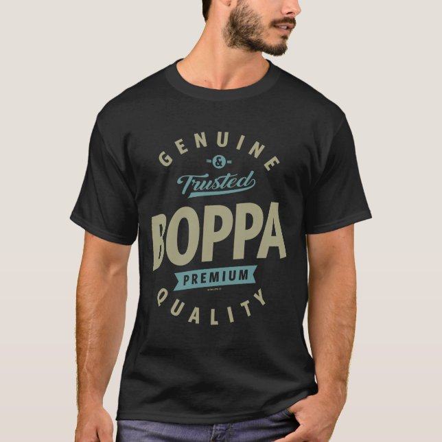 Äkta Boppa Tee Shirt (Framsida)