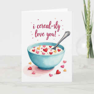 Äkta Cereal kärlekskort Kort