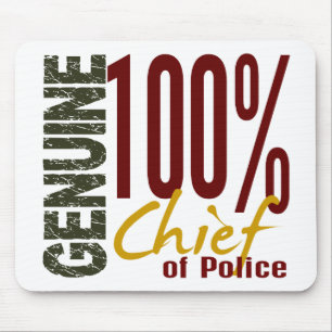 Äkta chef av polis musmatta