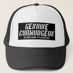 Äkta Curmudgeon bara ett sätt att leva Keps
