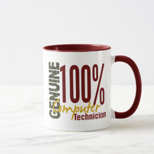 Äkta datortekniker mugg