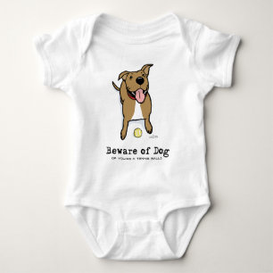 Akta dig för hund (om du är en tennisboll) t shirt
