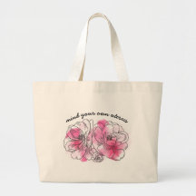 akta din egen livmoder (rosa blommor)