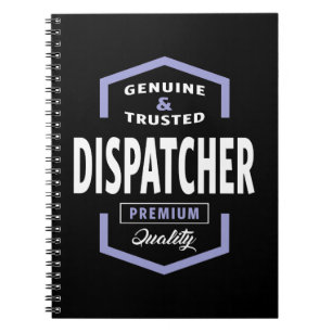 Äkta Dispatcher Gift Ideas Anteckningsbok