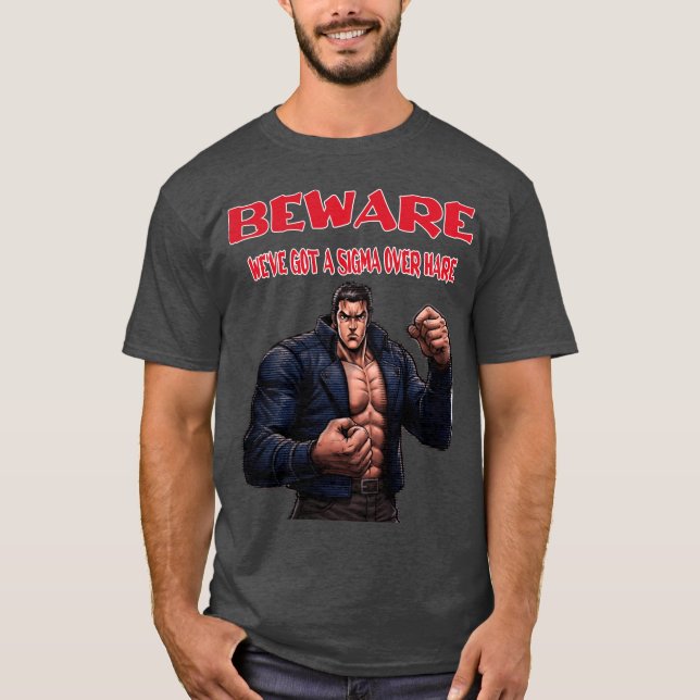 Akta er, vi har en sigma över t shirt (Framsida)