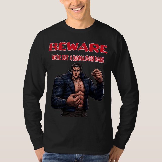 Akta er, vi har en sigma över t shirt (Framsida)