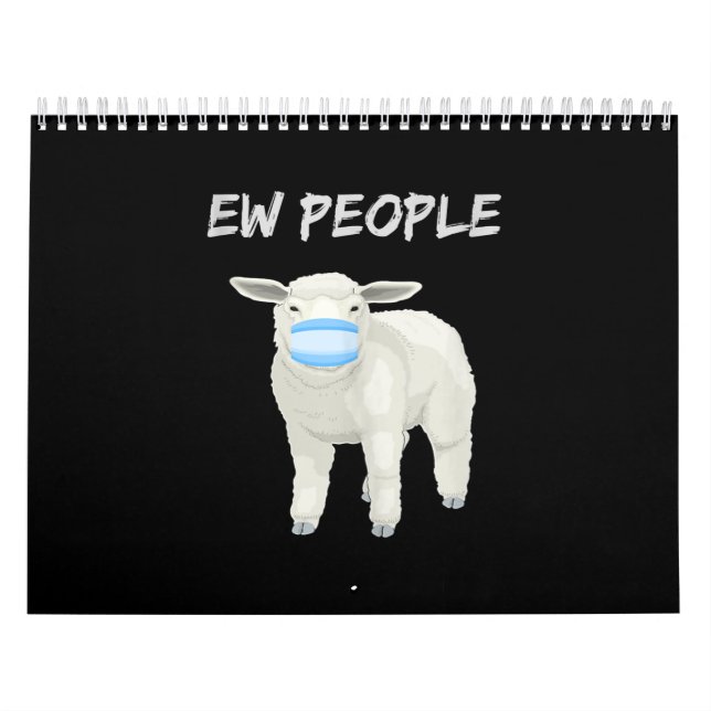 Äkta får eller lamm i mask | Karantängift Kalender (Omslag)