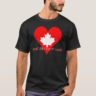 Äkta fosterlandskärlek familj t shirt