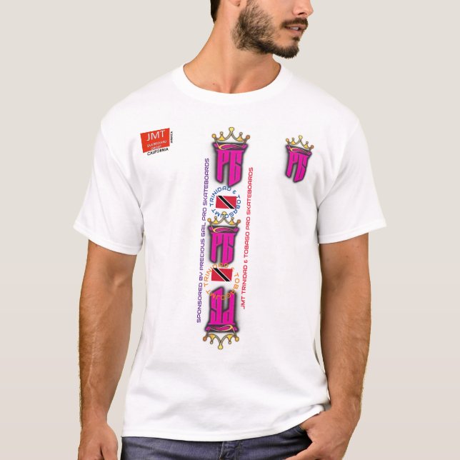 ÄKTA GAIL Manar Basic T-Shirt (Framsida)