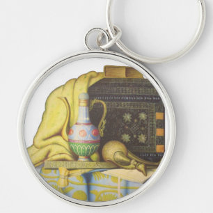 Äkta gåvor av Life Hakuna Matata goodies.png Rund Silverfärgad Nyckelring