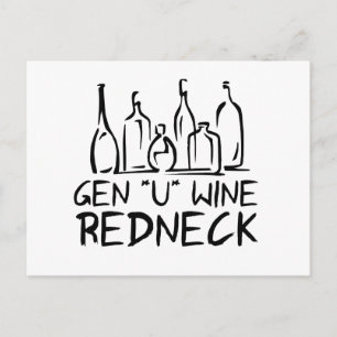 Äkta Gen*U*Vin Rälnacke Vykort