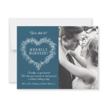 Äkta gift blå mistletohjärta jul