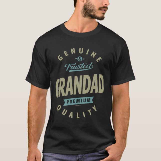 Äkta Grandad T-shirt (Framsida)
