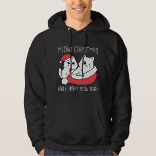Äkta jul och ett Lycklig-år Hoodie
