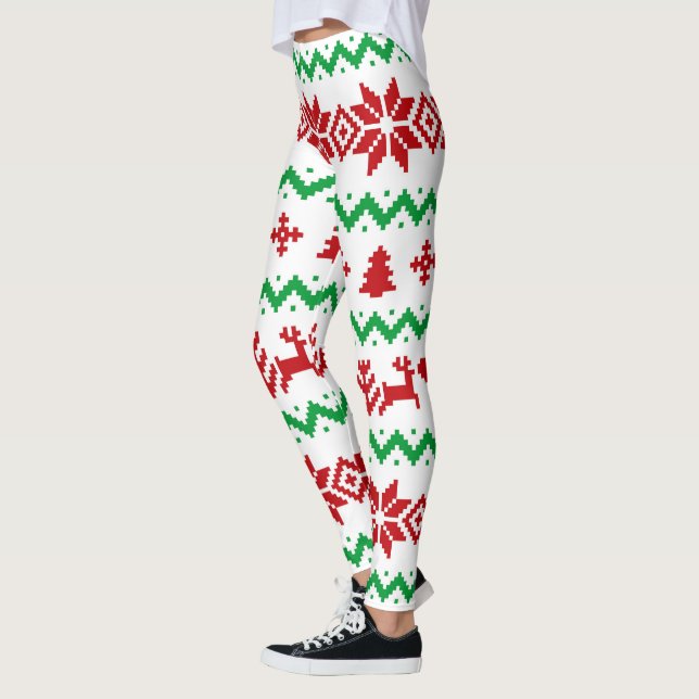 Äkta julbalar leggings (Vänster)