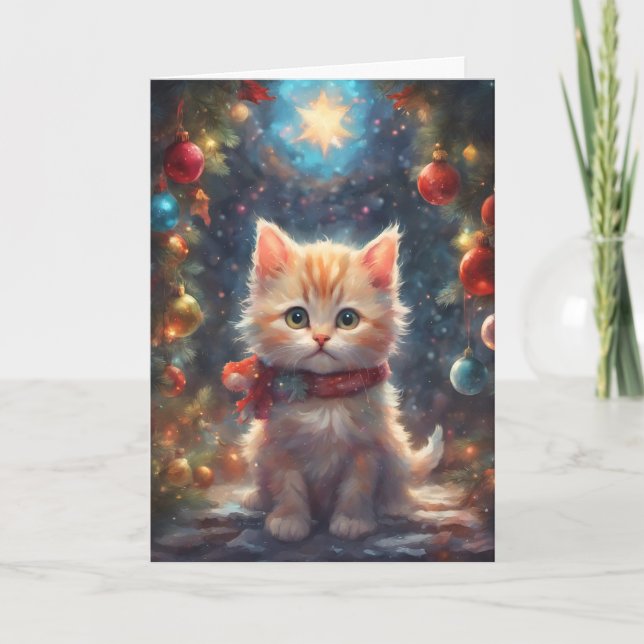 Äkta julklapp helgkort (Framsida)