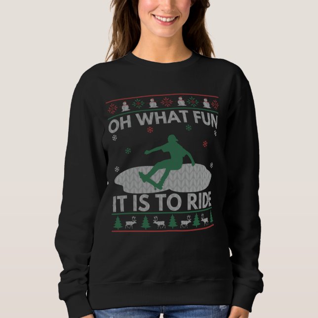 Äkta julskåt Stil T Shirt (Framsida)