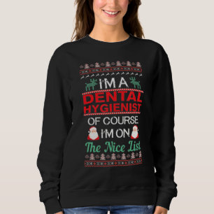 Äkta julsötare Dental Hygienist Funny Chri T Shirt