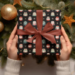 Äkta julsötare | Holly och Berries Mönster Presentpapper<br><div class="desc">Kute ful jul-sötare och skal och bär mönster</div>