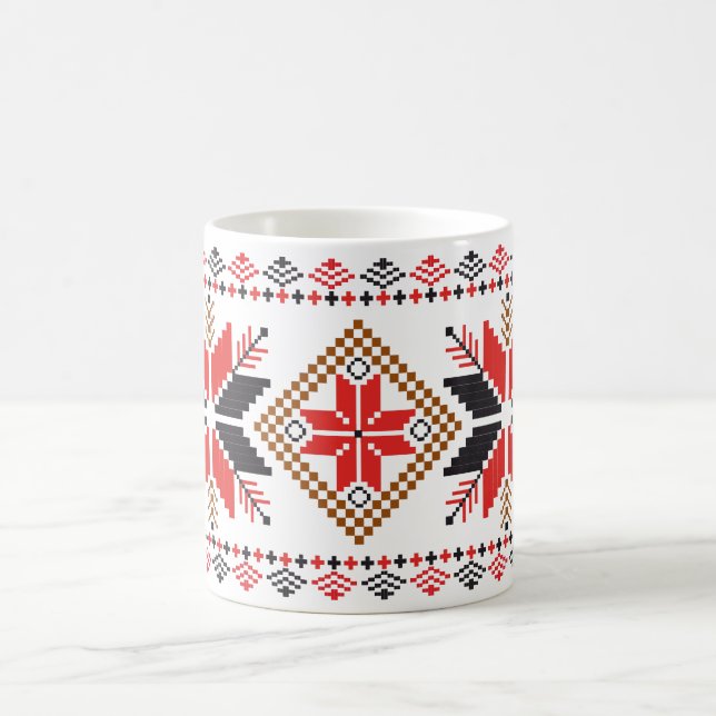 Äkta Julsötaren Fair Isle Kaffemugg (Center)