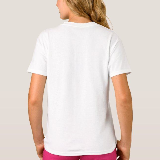 Äkta kärlek aldrig t shirt (Baksida)