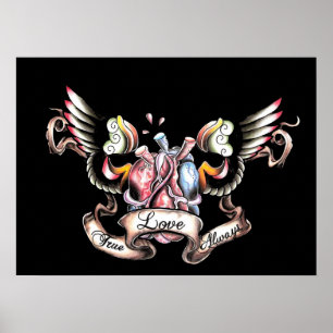 äkta kärlek alltid poster