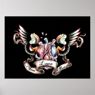 äkta kärlek alltid poster