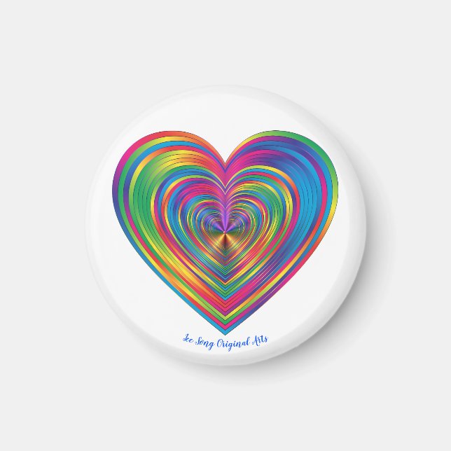 Äkta kärlek är Bra Magnet (Framsidan)