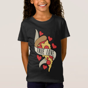 Äkta kärlek är Pizza T Shirt