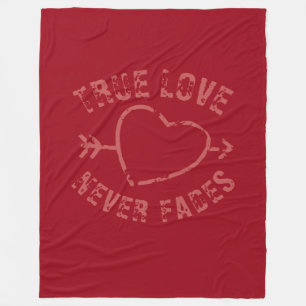 äkta kärlek Fleece Blanket