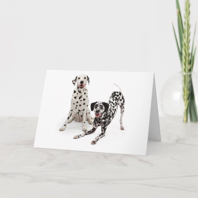 Äkta kärlek hälsningkort för fläck kort (Framsida)