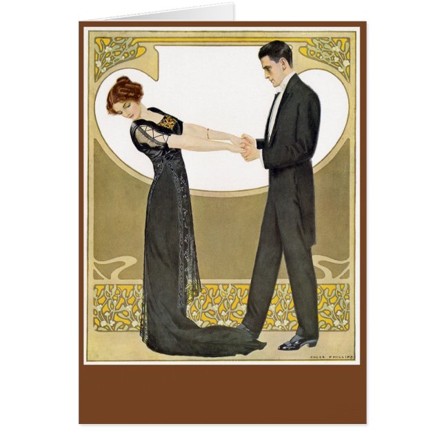 Äkta kärlek hälsningskort (Framsidan)