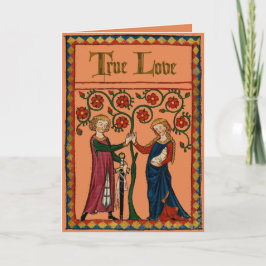 Äkta kärlek helgkort