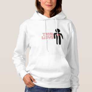 Äkta kärlek Hoodie T Shirt