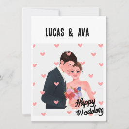 äkta kärlek inbjudningar