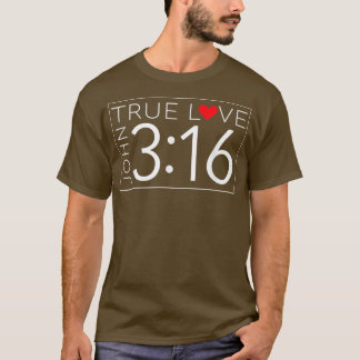 Äkta kärlek John 316 Valentindagen T Shirt