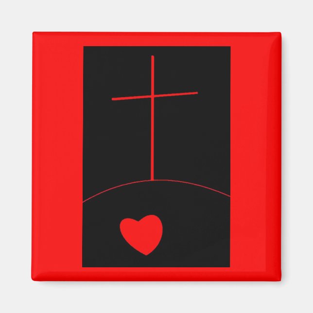 Äkta kärlek magnet (Framsidan)