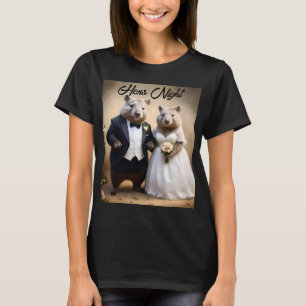 "Äkta kärlek ned under: Kvattar Gifter sig T Shirt