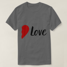 Äkta kärlek Par Valentines T-Shirt